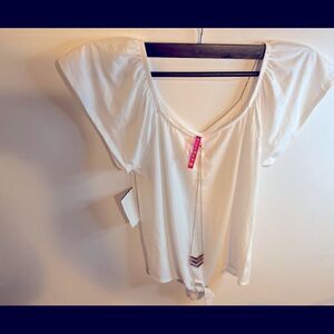 🛍Girls Cute 4 U Comfy and great off shoulder Blouse Size:large